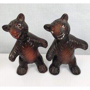 Mid Century ARTMARK BEAR JAPAN 1950's Salt & Pepper Shakers